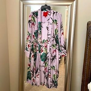 Jlo kimono/duster floral L
